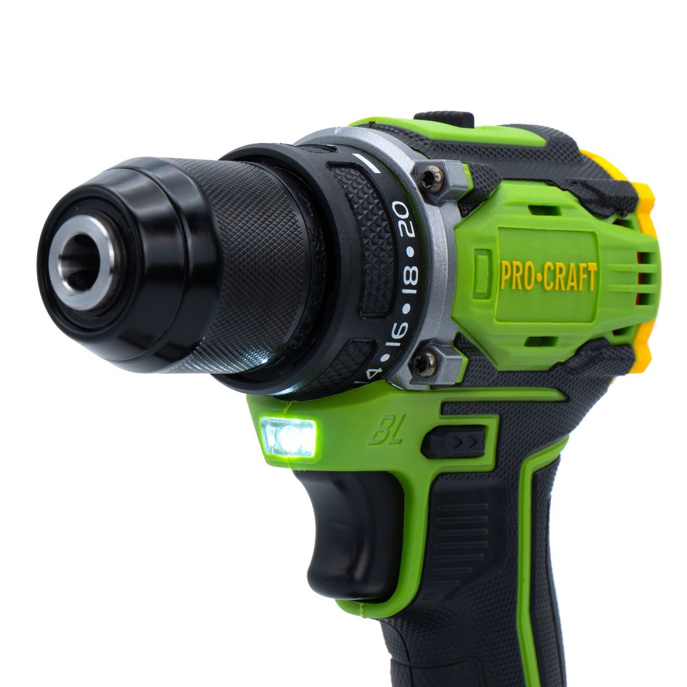 Шуруповерт Procraft PA18Pro з 1 АКБ 2Аг (PC-001816)