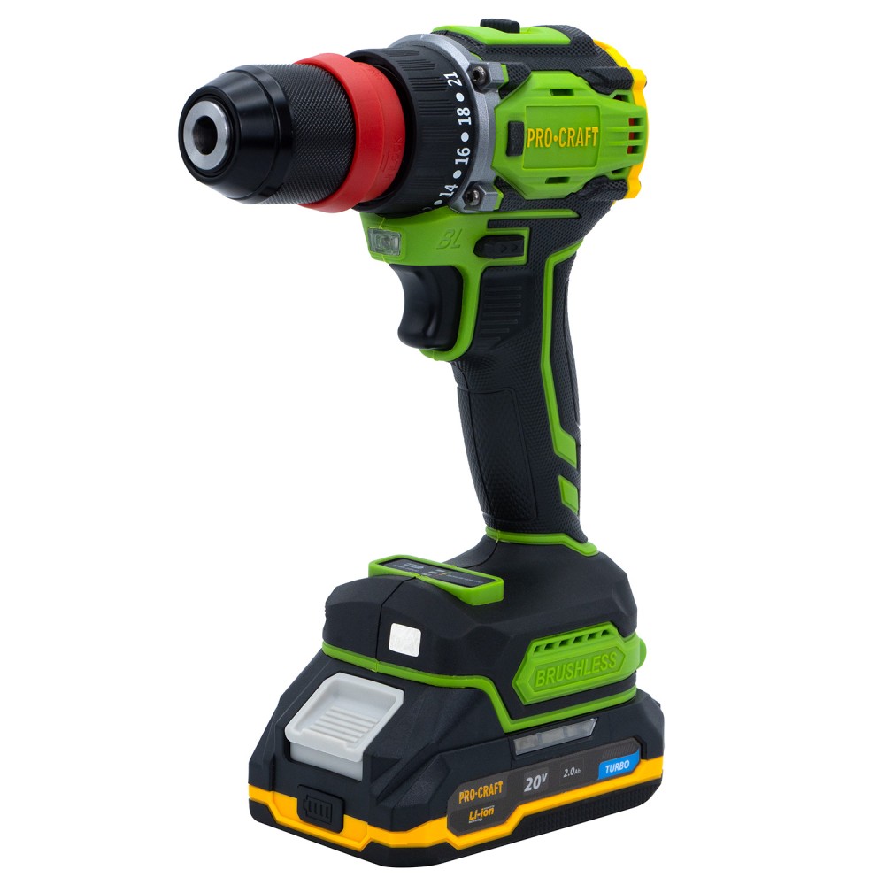 Шуруповерт Procraft PA18Pro DFR з 1 АКБ 2Аг (PC-001817)