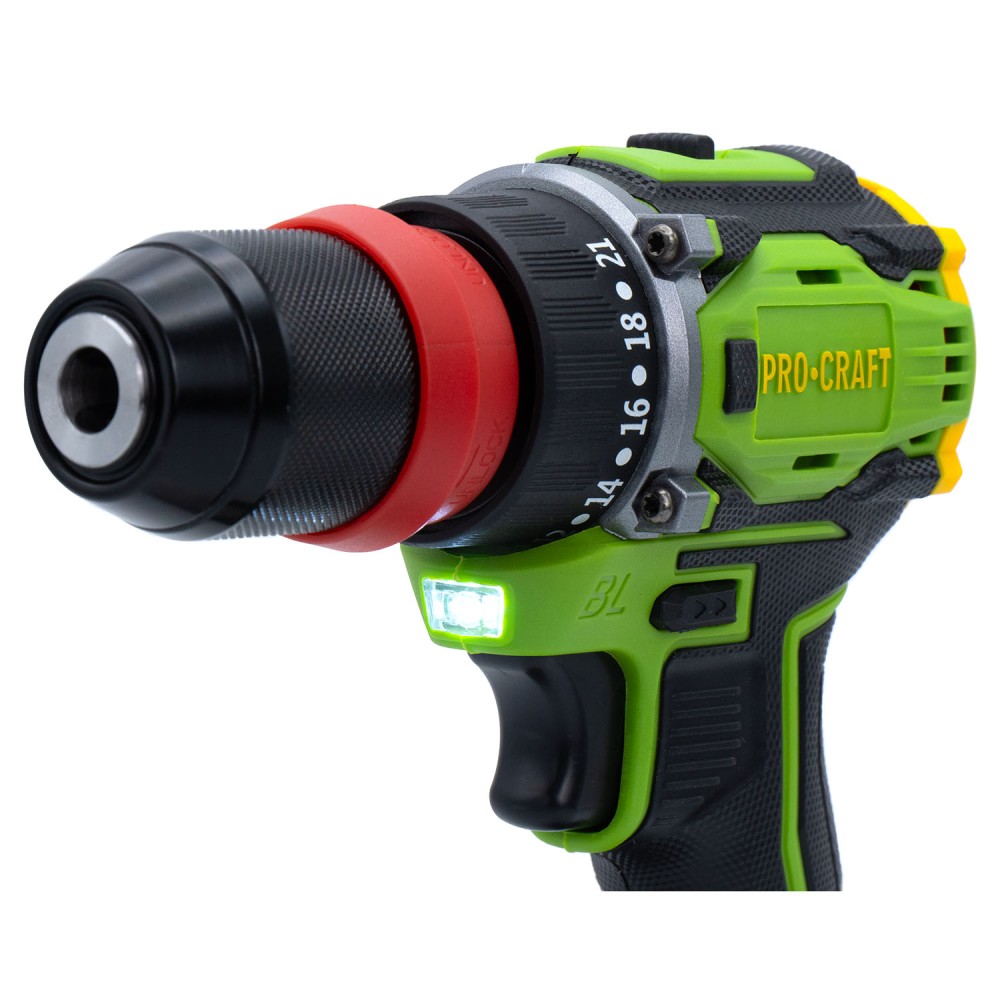 Шуруповерт Procraft PA18Pro DFR з 1 АКБ 2Аг (PC-001817)