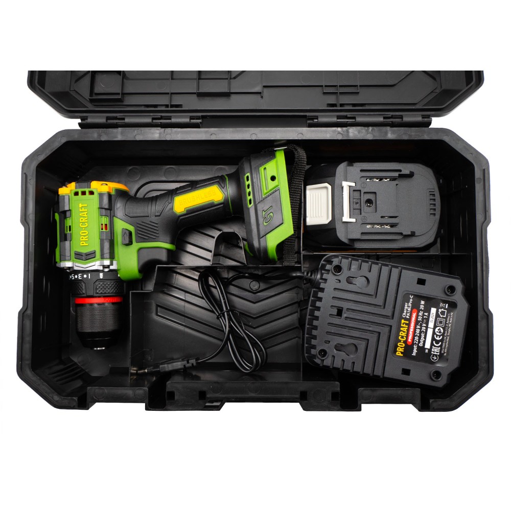 Шуруповерт Procraft PA18LiPro 1 АКБ (PC-000191)