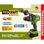 Шуруповерт Procraft PA18ProBL з 1 АКБ і ЗП (001818)