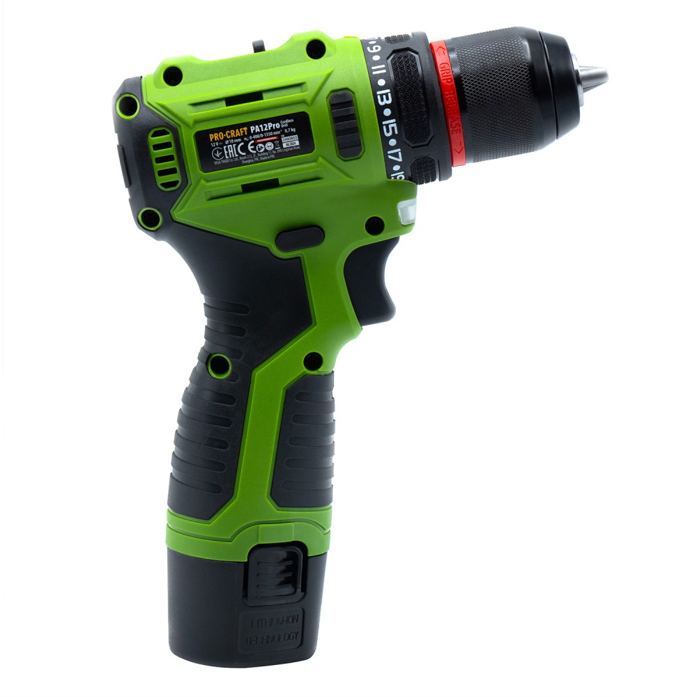 Шуруповерт Procraft PA12Pro, 1 акб (PC-000129)