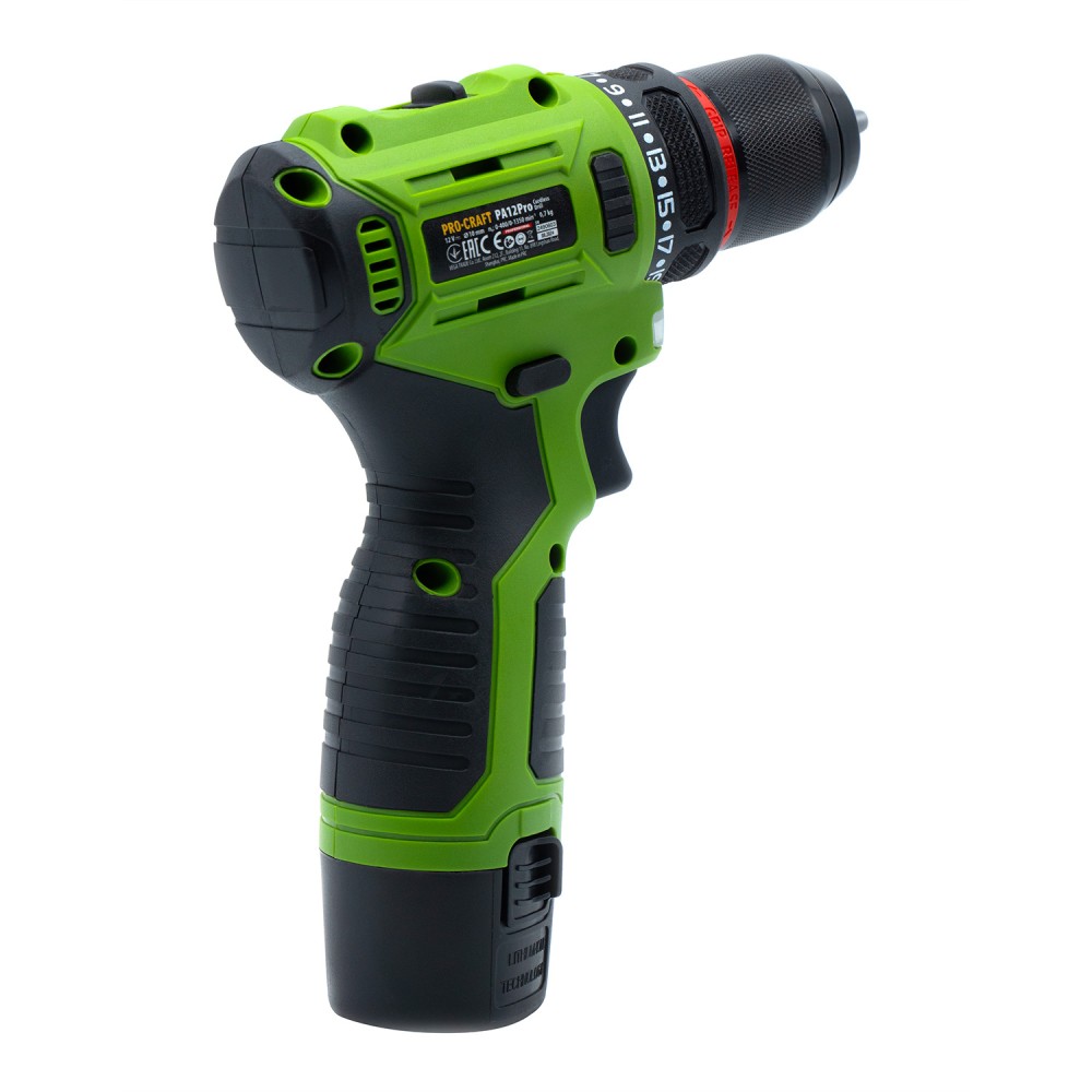 Шуруповерт Procraft PA12Pro, 1 акб (PC-000129)
