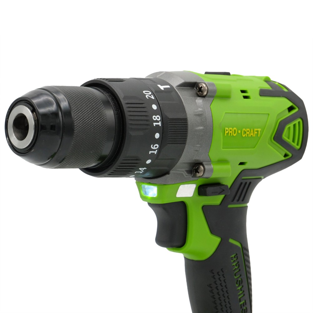 Шуруповерт Procraft PA18BL Universal Extra з 1 АКБ та ЗП (PC-101804)