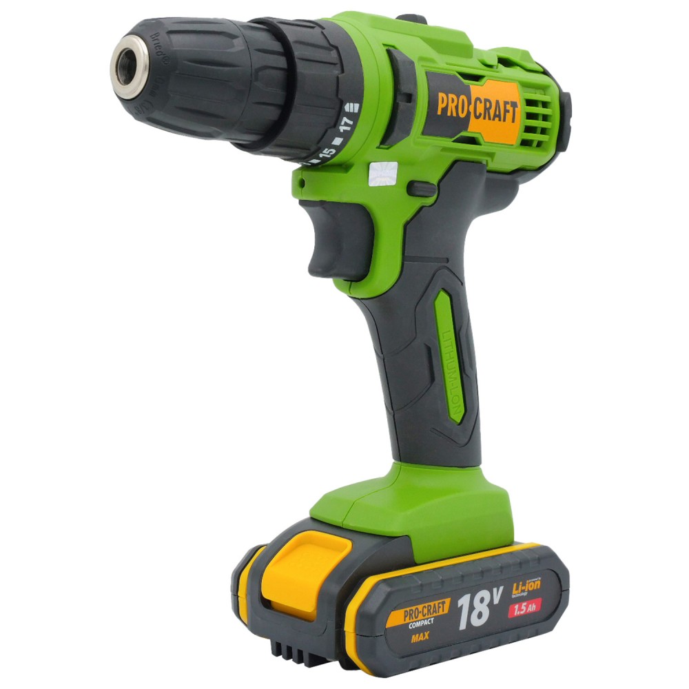 Шуруповерт Procraft PA18C COMPACT (001831)