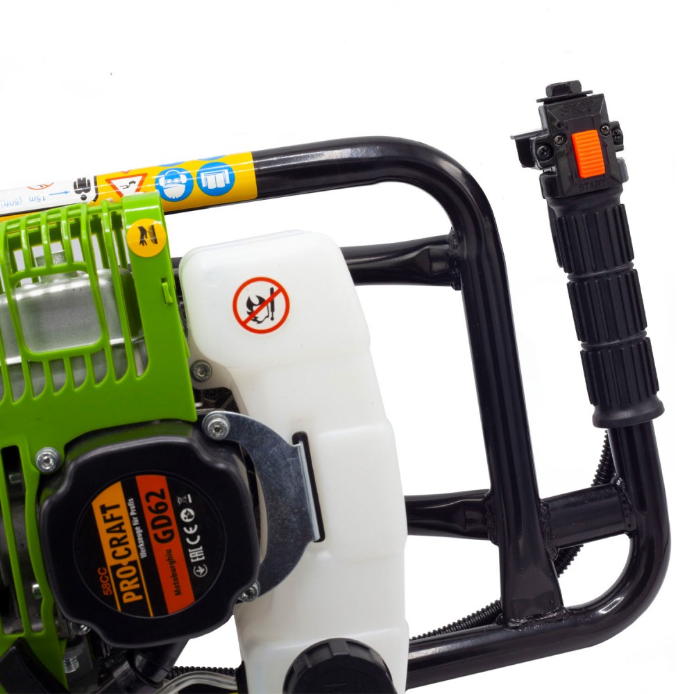 Бензобур Procraft PROFESSIONAL GD62 без шнека (PC-000621)