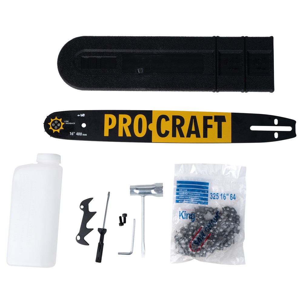 Бензопила Procraft GS-62T (2025) (PC-600620)