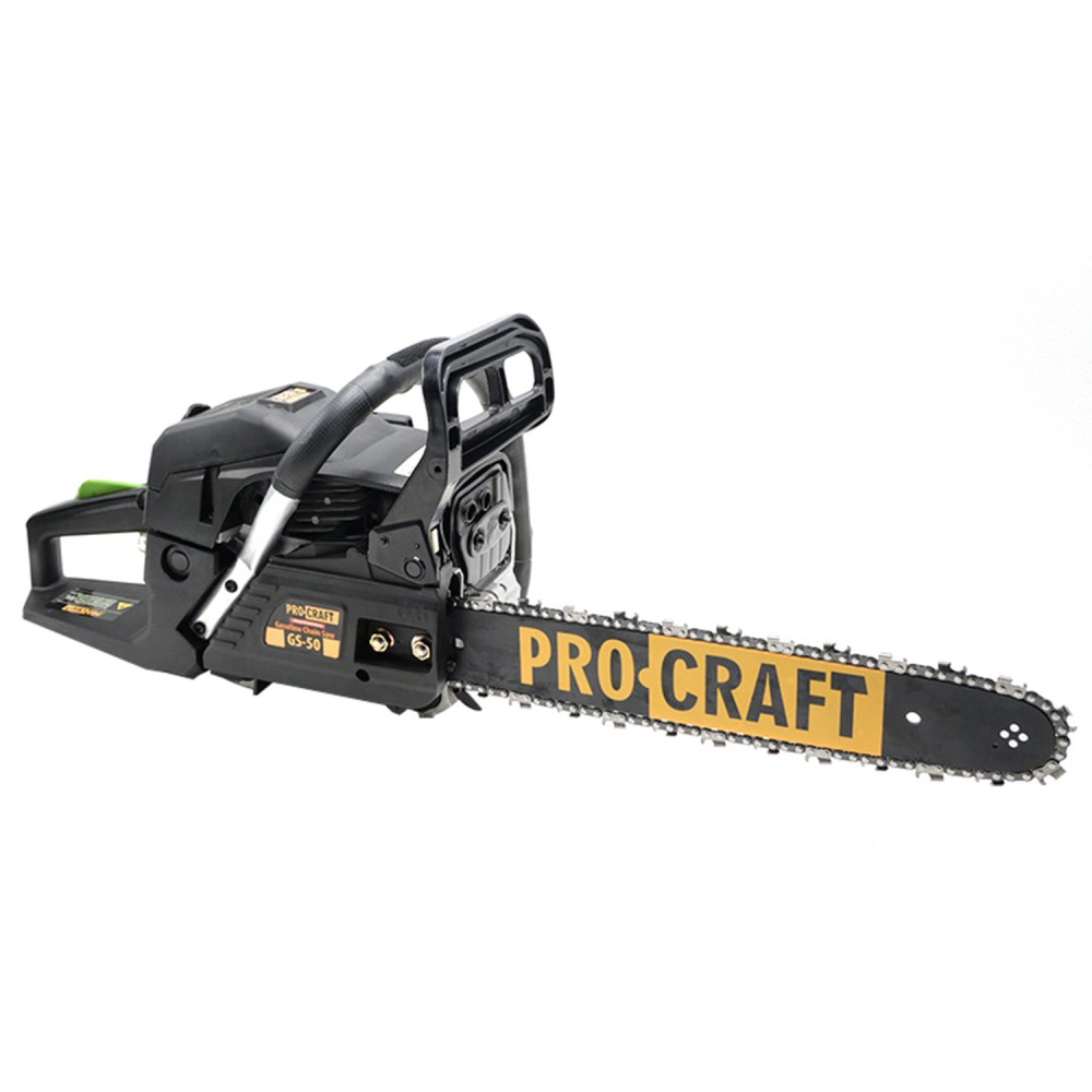 Бензопила Procraft GS50/2, 2 шина, 2 ланцюг - 40, 45 (PC-600502)