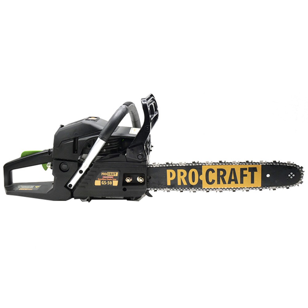 Бензопила Procraft GS50/2, 2 шина, 2 ланцюг - 40, 45 (PC-600502)