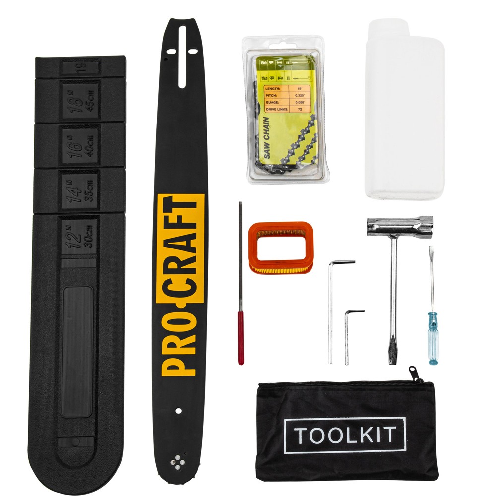 Бензопила Procraft K450L (PC-604502)