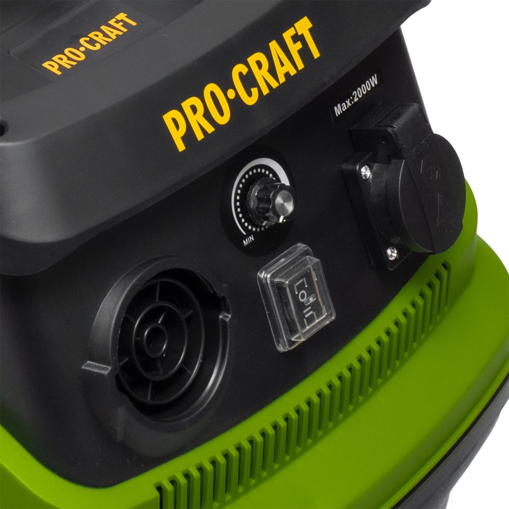 Промисловий пилосос Procraft VP2000 (PC-020007)