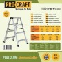 Драбина-стрем'янка алюмінієва Procraft PLA2.2.804 (PC-022804)