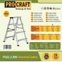 Драбина-стрем'янка алюмінієва Procraft PLA2.2.590 (PC-022590)