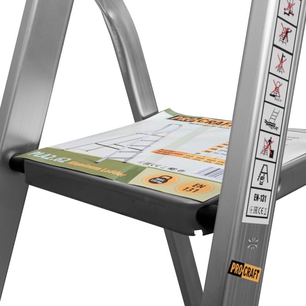 Драбина-стрем'янка алюмінієва Procraft PLA2.62 (PC-000262)