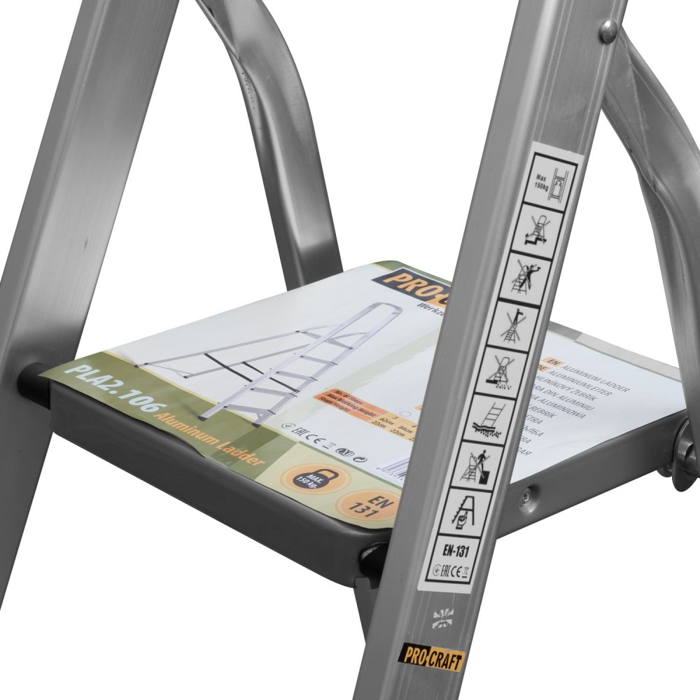 Драбина-стрем'янка алюмінієва Procraft PLA2.106 (PC-002106)
