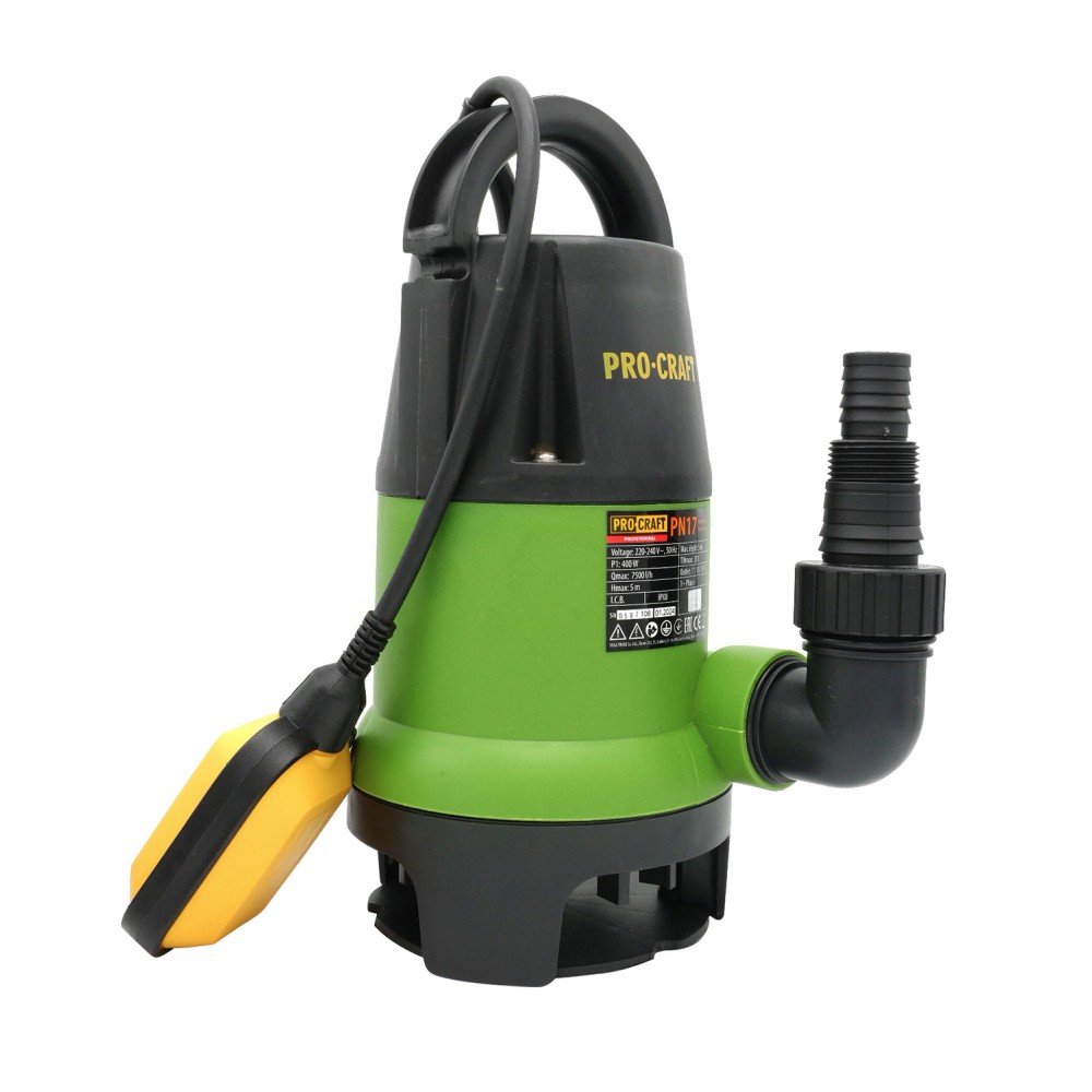 Дренажно-фекальний насос Procraft PN17 (PC-000017)