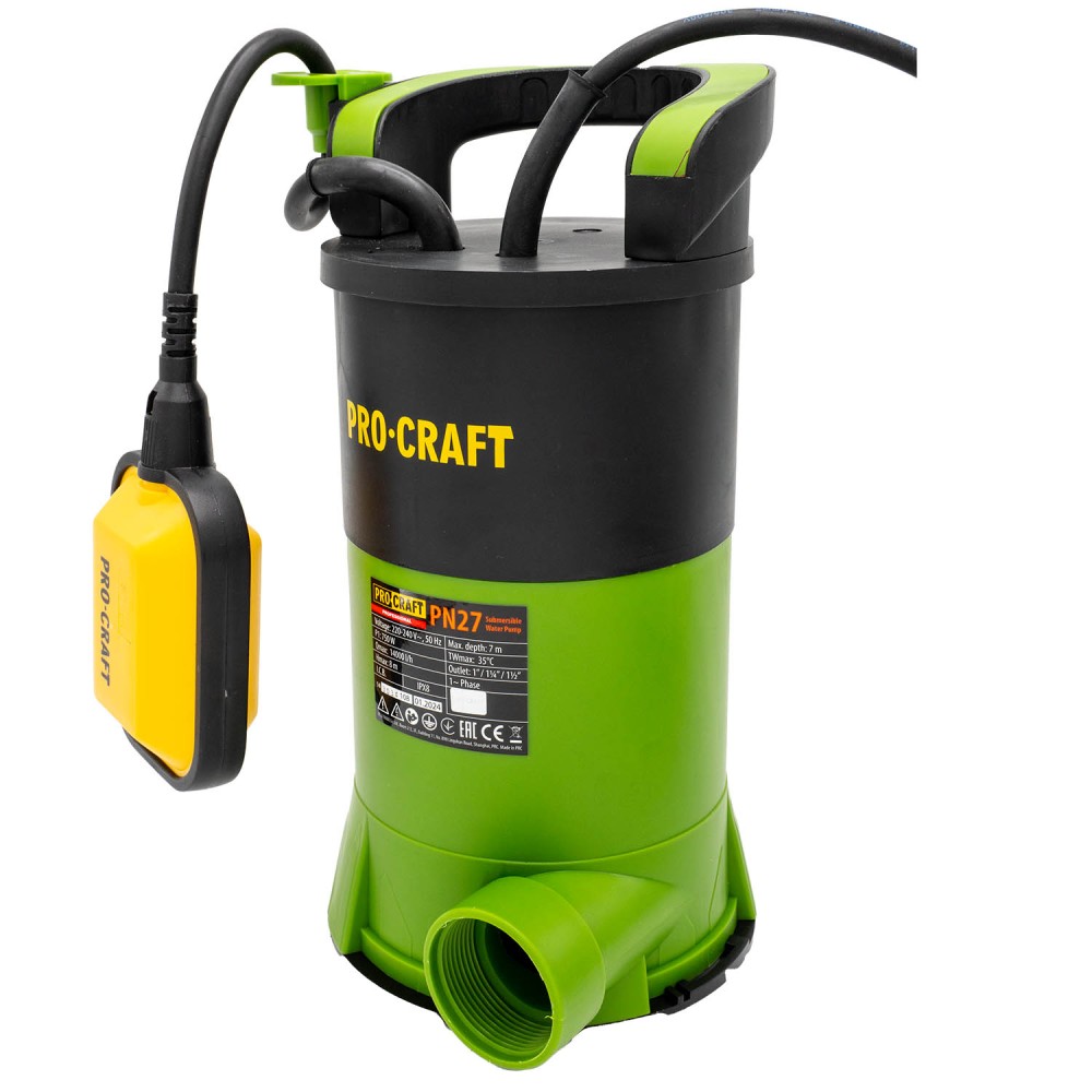 Дренажно-фекальний насос Procraft PN27 (PC-000027)