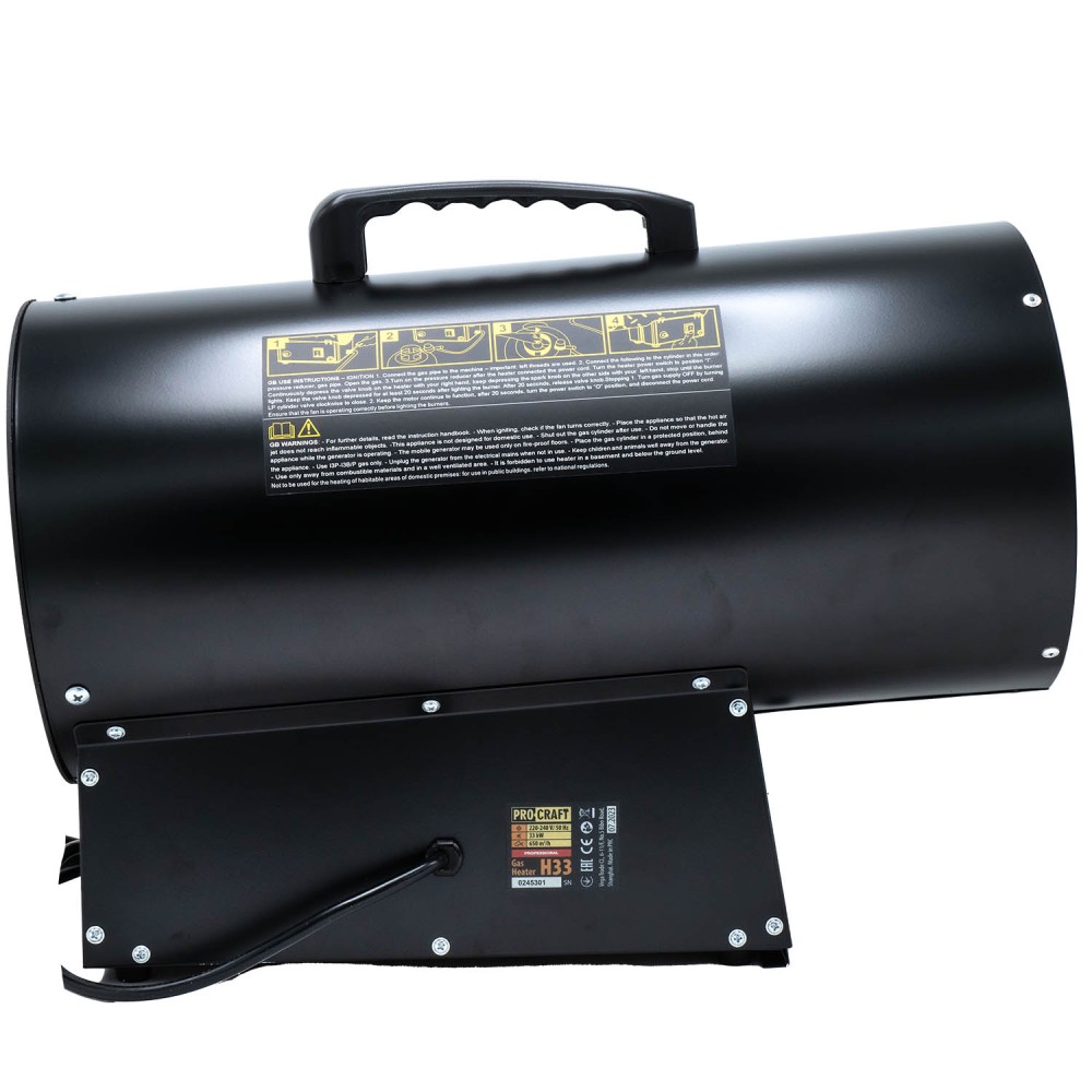 Газова теплова гармата Procraft H33 (PC-000331)