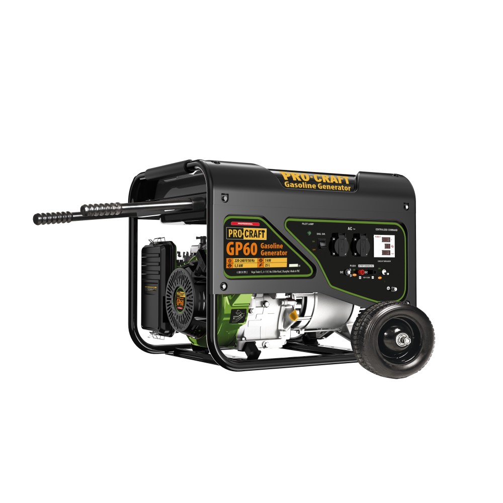 Генератор бензиновий Procraft GP60 (PC-060000)
