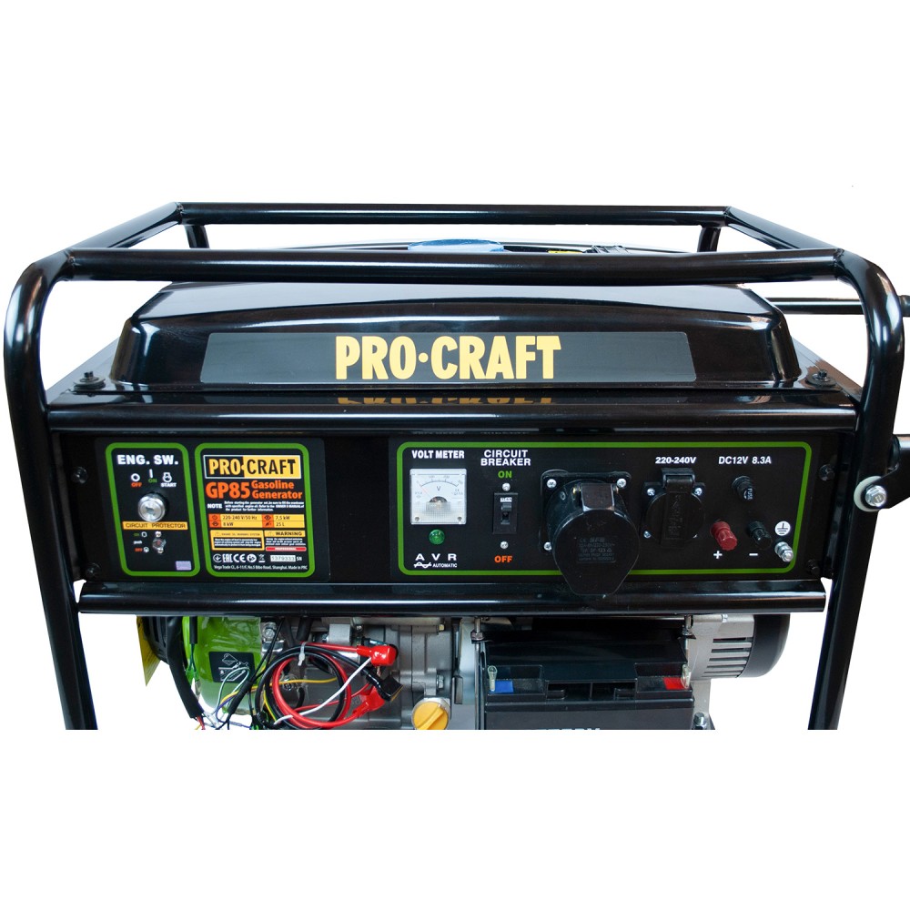 Генератор бензиновий Procraft GP85 (PC-085000)