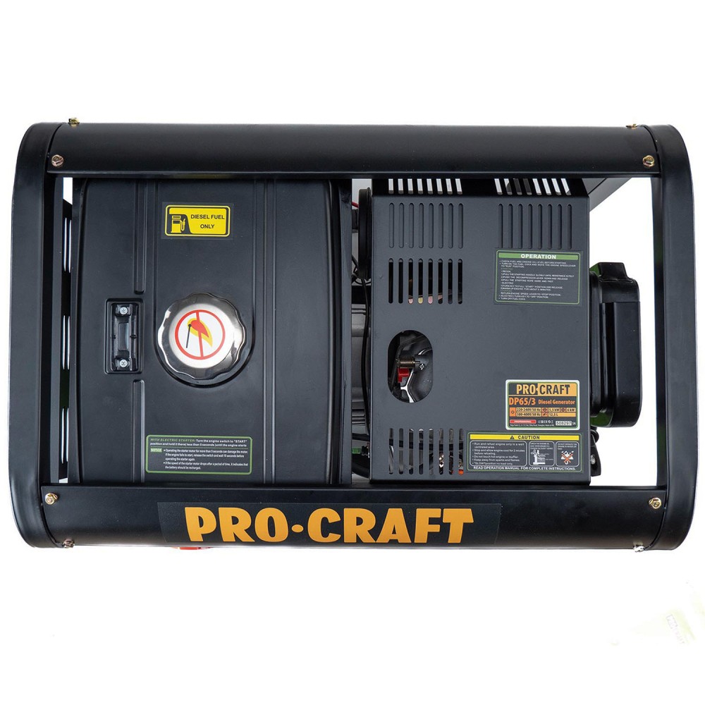 Генератор дизельний Procraft DP65/3 (PC-065000)
