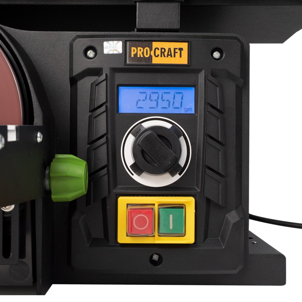 Дисково-стрічковий шліфувальний верстат, гріндер Procraft BDS400S (PC-010400)