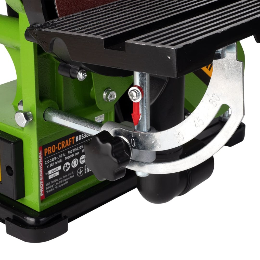 Дисково-стрічковий шліфувальний верстат, гріндер Procraft BDS380 (PC-010380)