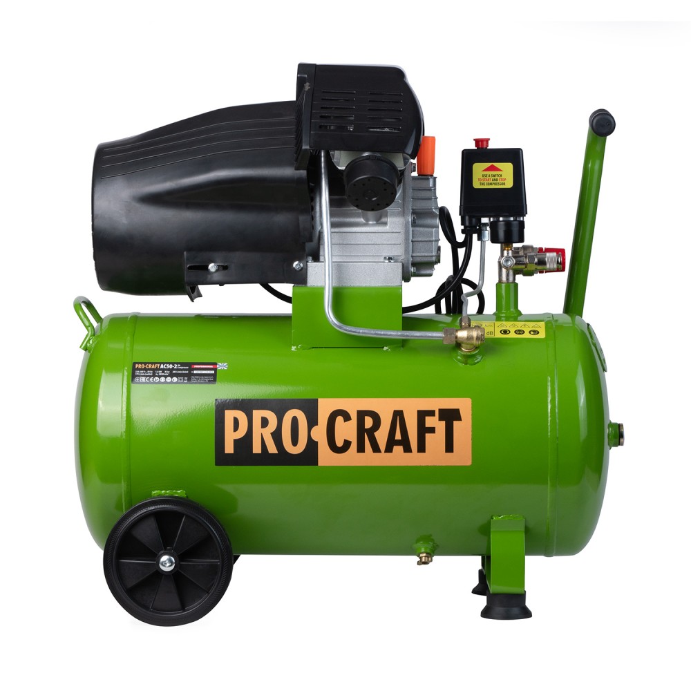 Повітряний компресор Procraft AC50-2 Universal (PC-800504)