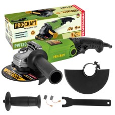 Кутошліфувальна машина Procraft PW1200E 125 мм (PC-012003)