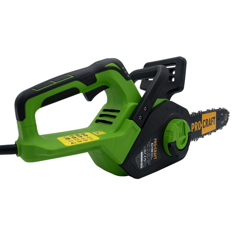 Електрична безщіткова пилка Procraft K2100 збоку (PC-702100)