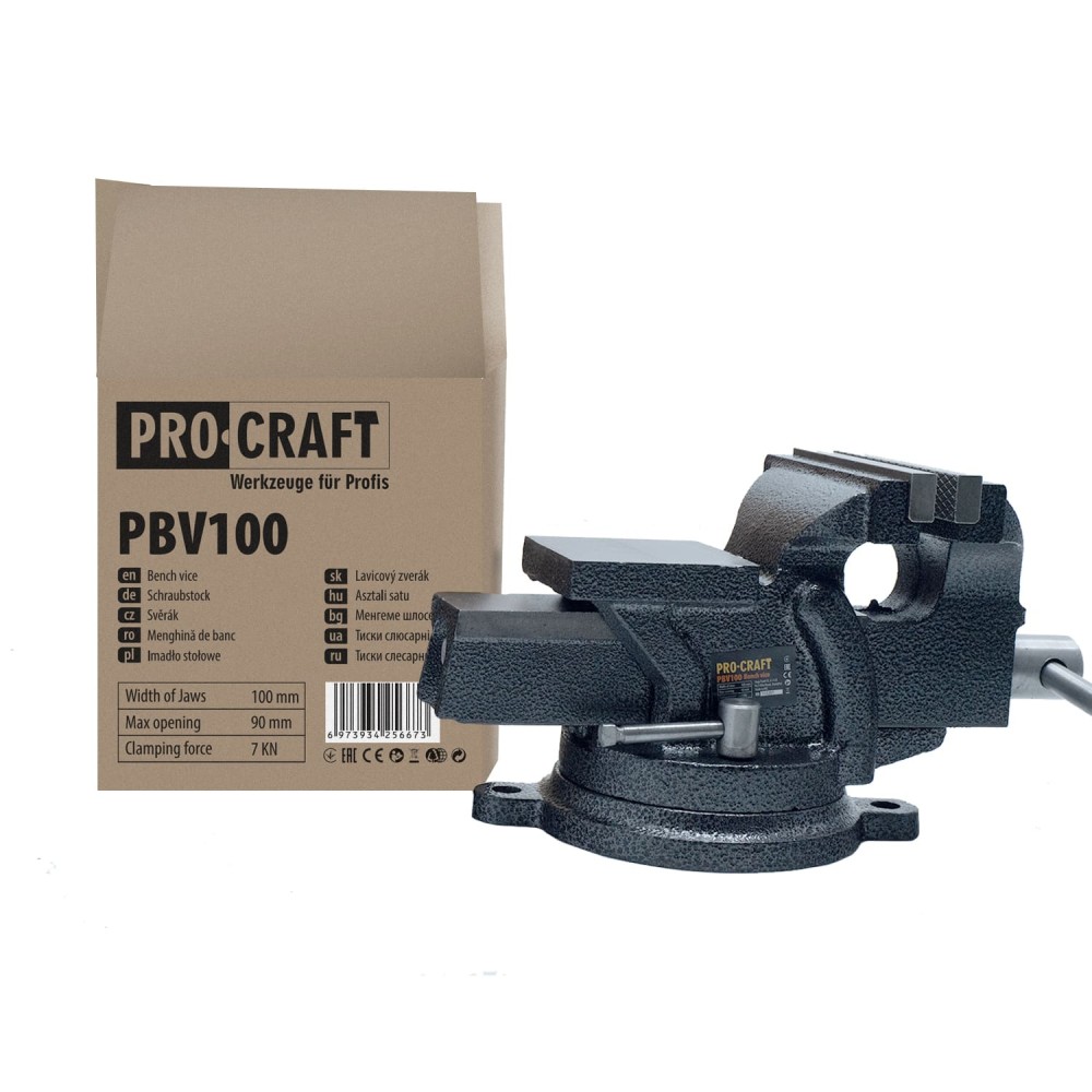 Лещата слюсарні Procraft PBV100 (PC-001003)