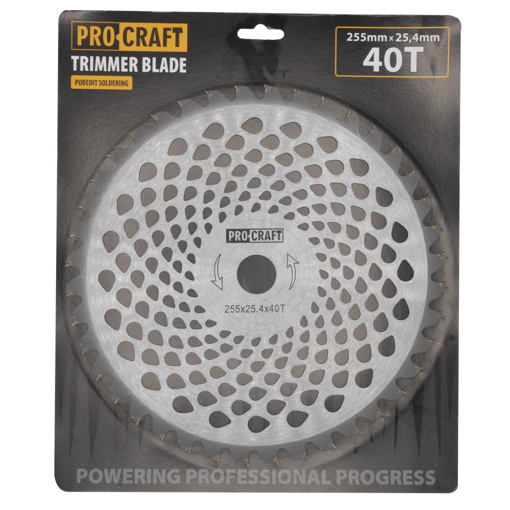 Ніж 40Т победит Procraft D255*25.4 (H/P-40T)