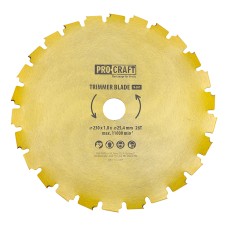 Ніж для мотокоси 26Т під напилок Procraft D255*25.4 (PC-H-26T)