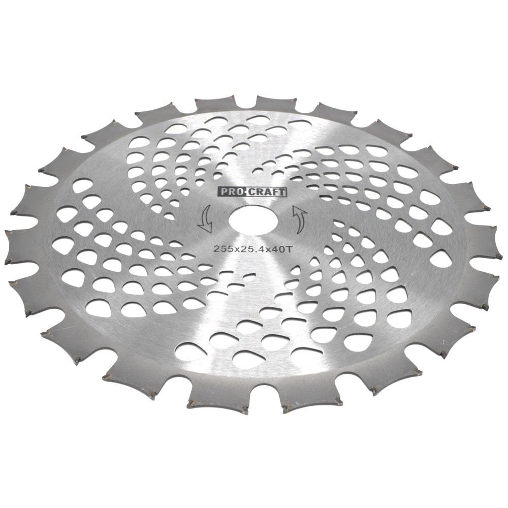 Ніж 40T победітовий двостороній Procraft D255*25.4 (PC-H/P-2)