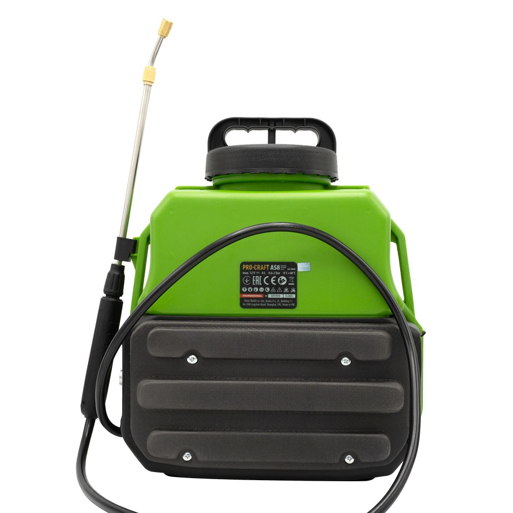 Акумуляторний обприскувач Procraft AS8 (PC-000283)