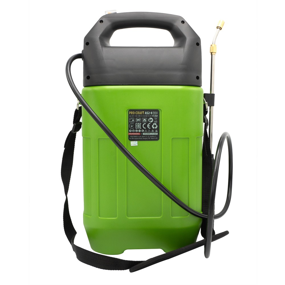 Акумуляторний обприскувач Procraft AS2-8 (PC-000282)