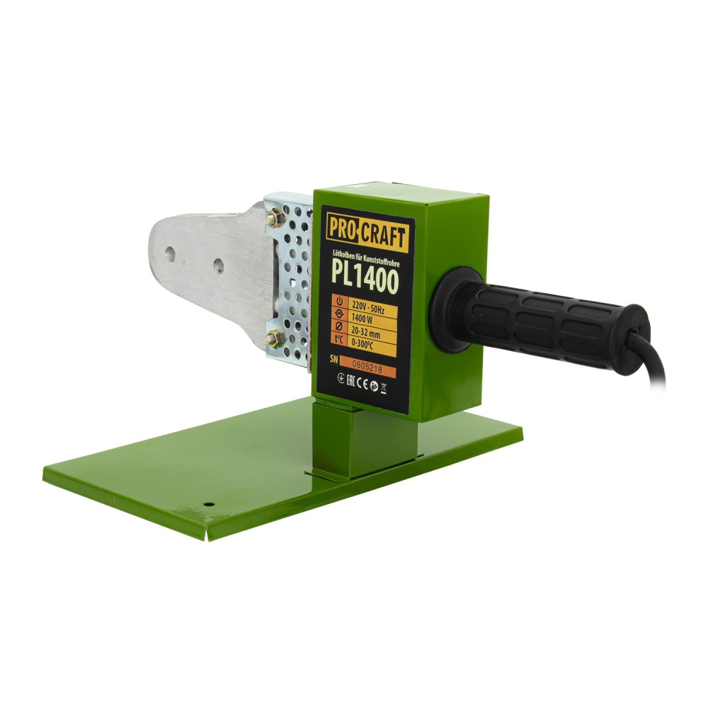 Паяльник для пластикових труб Procraft PL1400 (PC-014003)