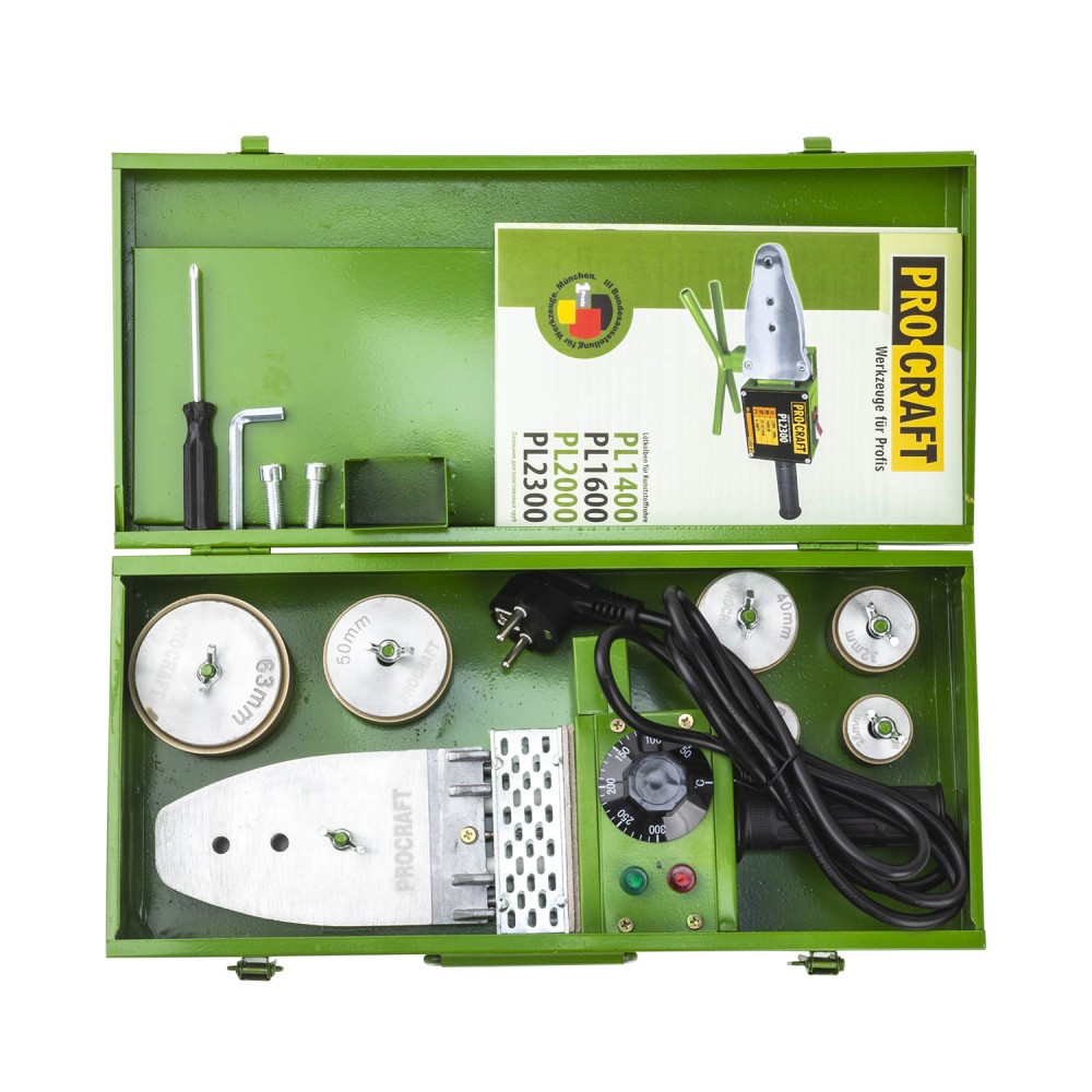 Паяльник для пластикових труб Procraft PL1600 (PC-016001)