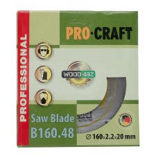 Пиляльний диск по дереву Procraft B160.48 48T (016048)