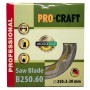 Пиляльний диск по дереву Procraft B250.60 60T (PC-025060)