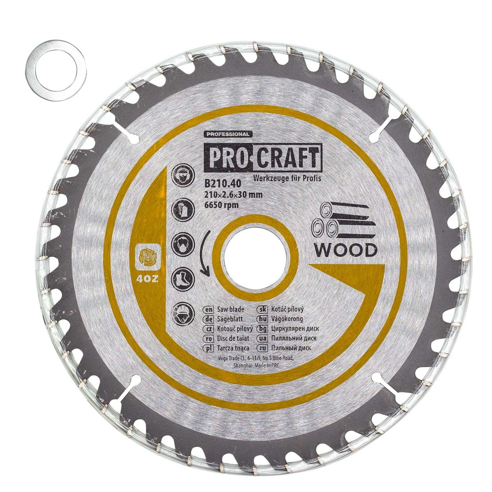 Диск по дереву Procraft B210.40 40T (PC-021040)