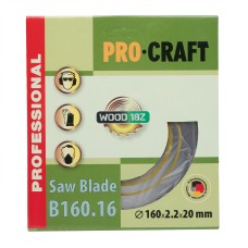 Пиляльний диск по дереву Procraft B160.16 16T (016016)