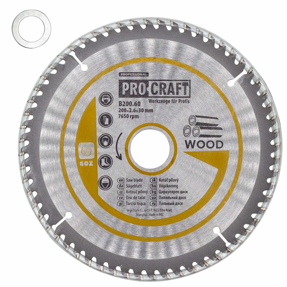 Диск по дереву Procraft B200.60 60T (020060)