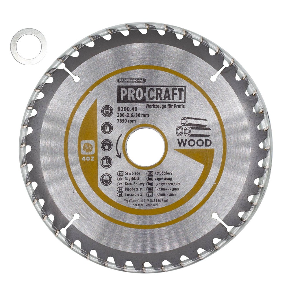 Диск по дереву Procraft B200.40 40T (PC-020040)