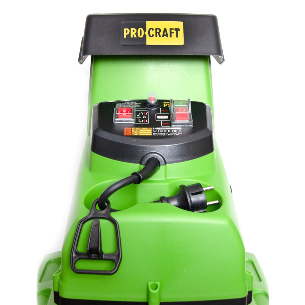 Подрібнювач гілок Procraft PSL2800 (PC-902800)