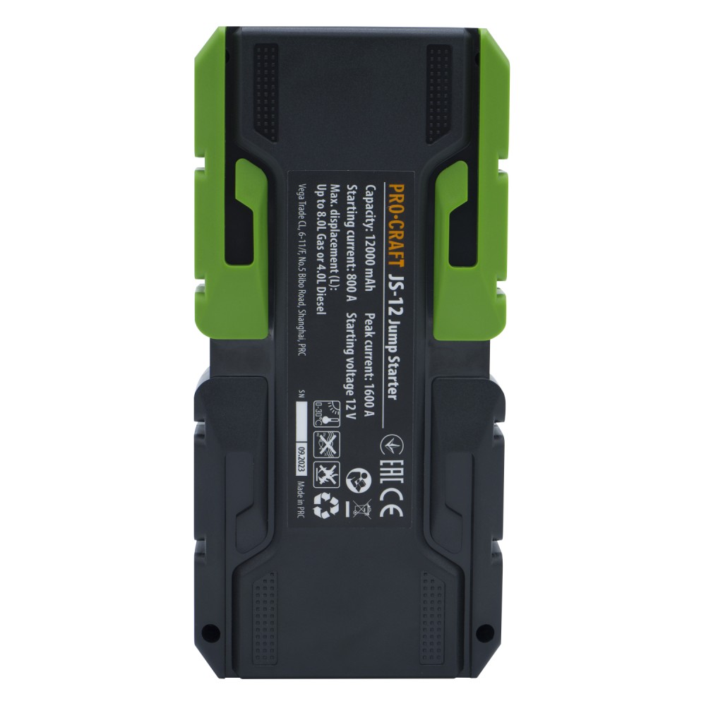 Пуско-зарядний пристрій Procraft JS12 (PC-200120)