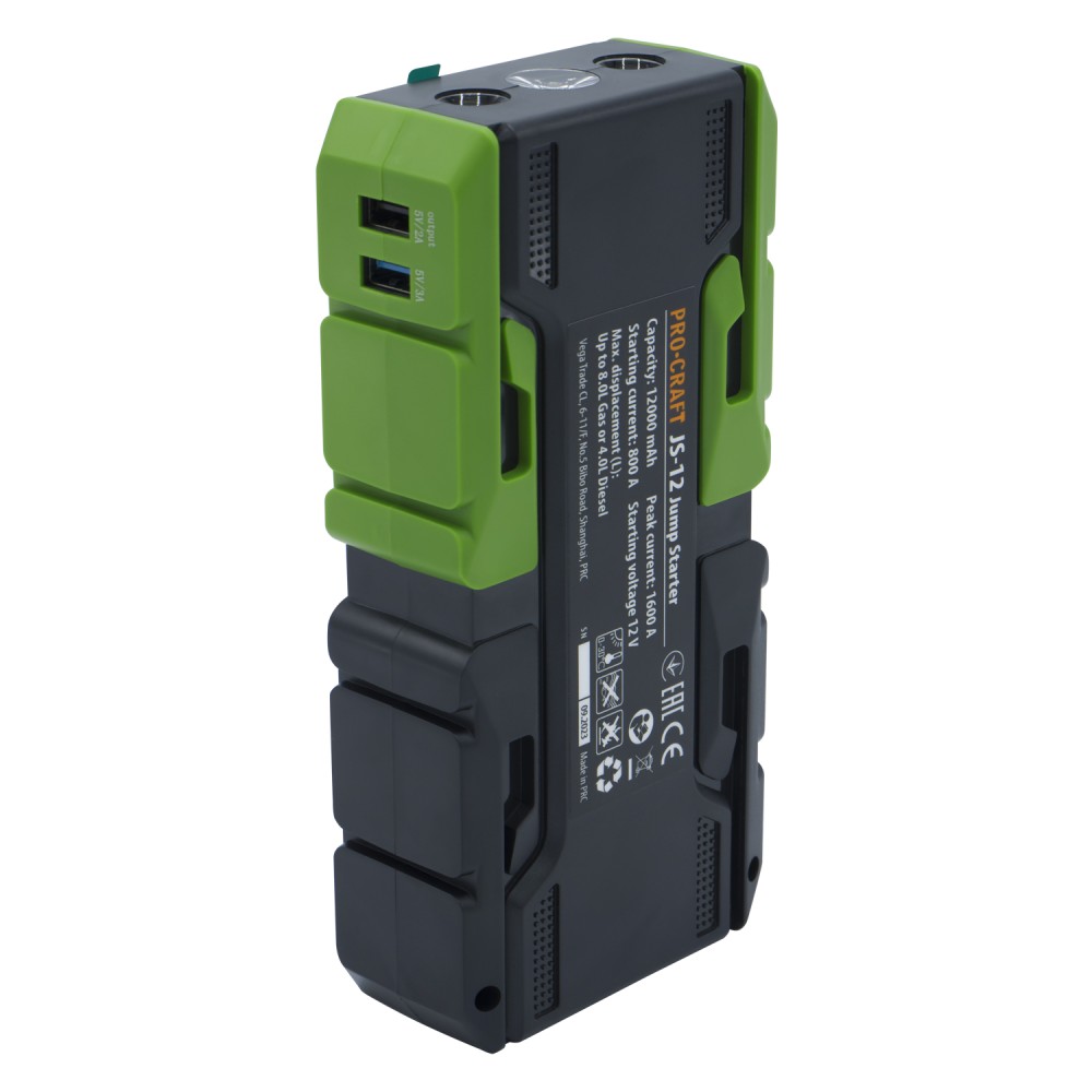 Пуско-зарядний пристрій Procraft JS12 (PC-200120)