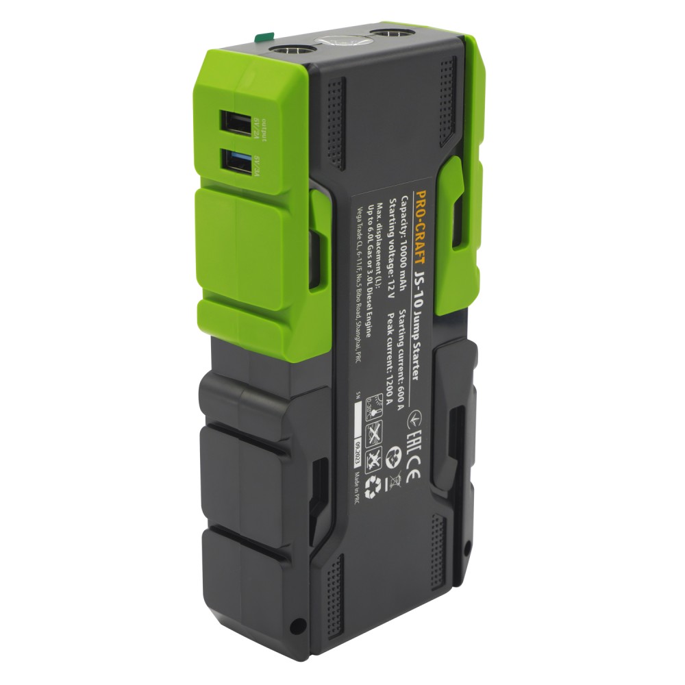 Пуско-зарядний пристрій Procraft JS10 (PC-200100)