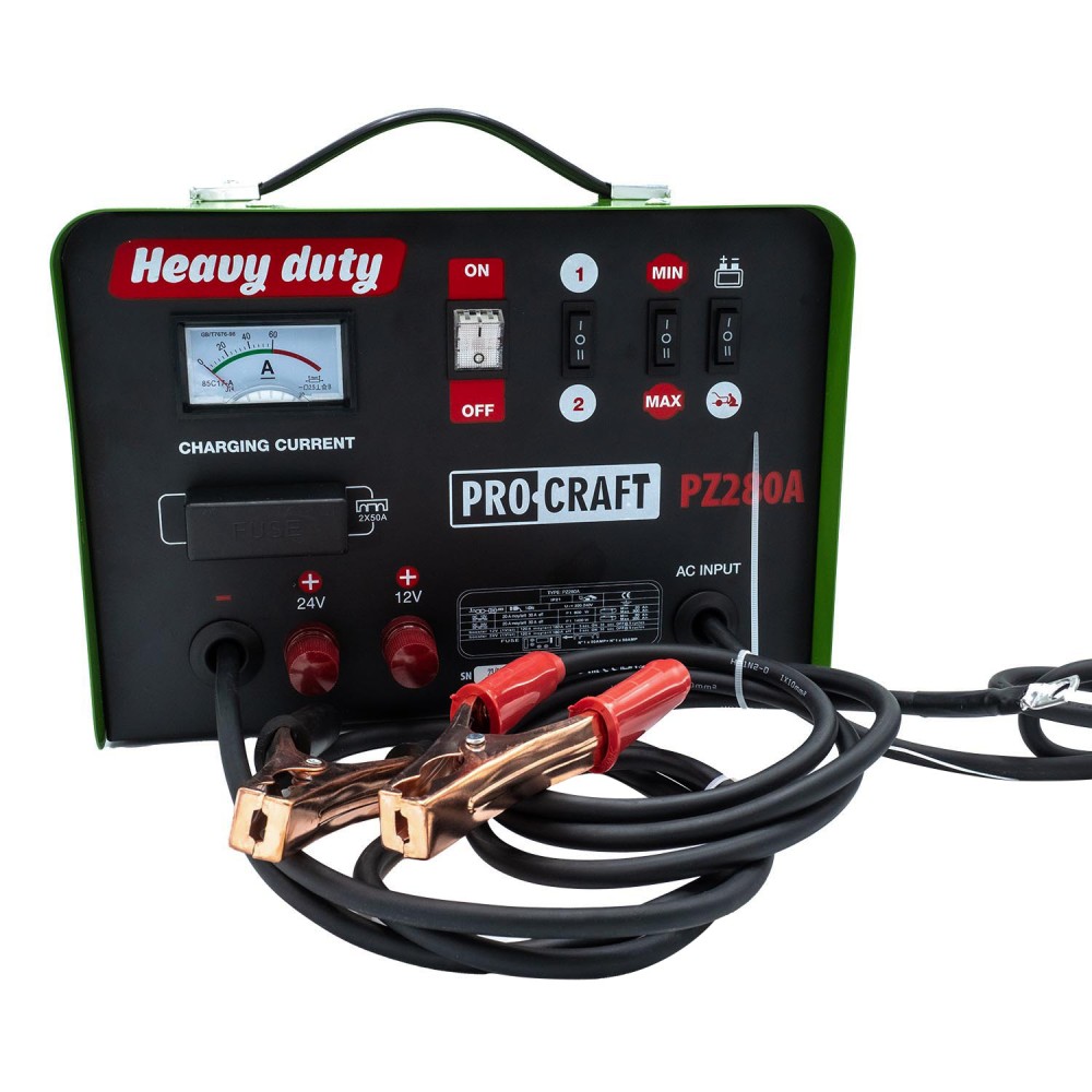 Пуско-зарядний пристрій Procraft PZ280A NEW (PC-202801)