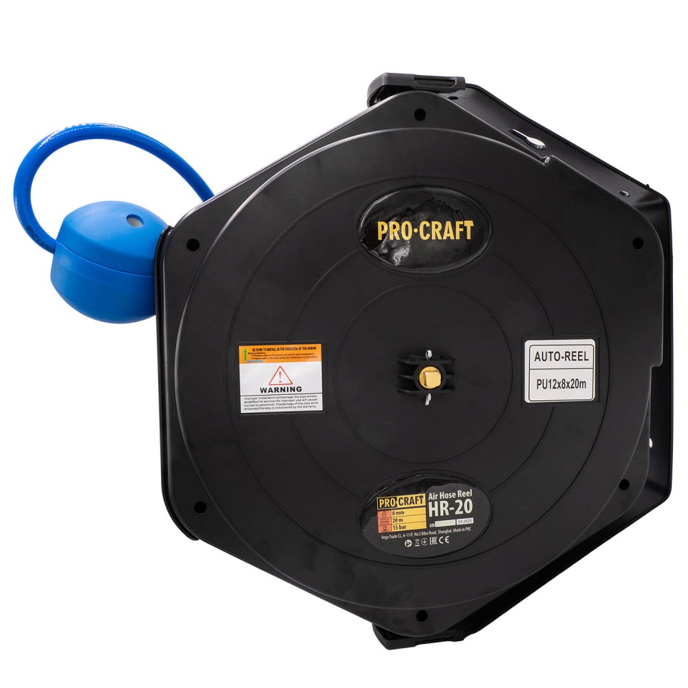 Пневмошланг на котушці Procraft HR20 (PC-900020)